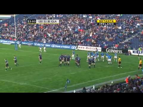 ML Leinster Glasgow April 09 Rocky Elsom Try