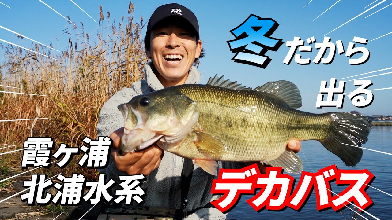 【宮嶋駿介】冬こそデカバス【霞ヶ浦・北浦水系】