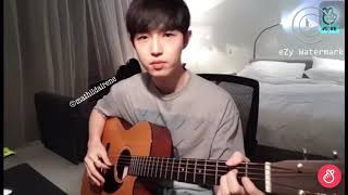 [Wanna One _ Lean On Me - Forever &amp; A Day] Kim Jaehwan guitar version