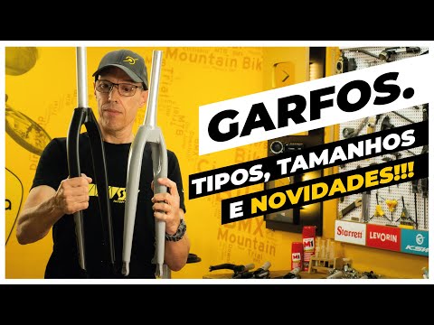Garfos de bicicleta. Tipos, tamanhos, modelos e uma novidade! Pedaleria