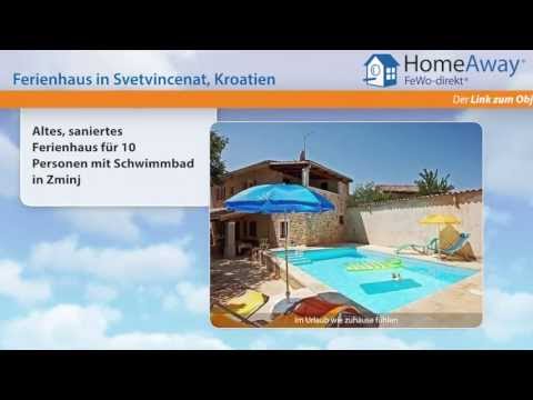 Istrien: Altes, saniertes Ferienhaus für 10 Personen mit Schwimmbad in - FeWo-direkt.de Video