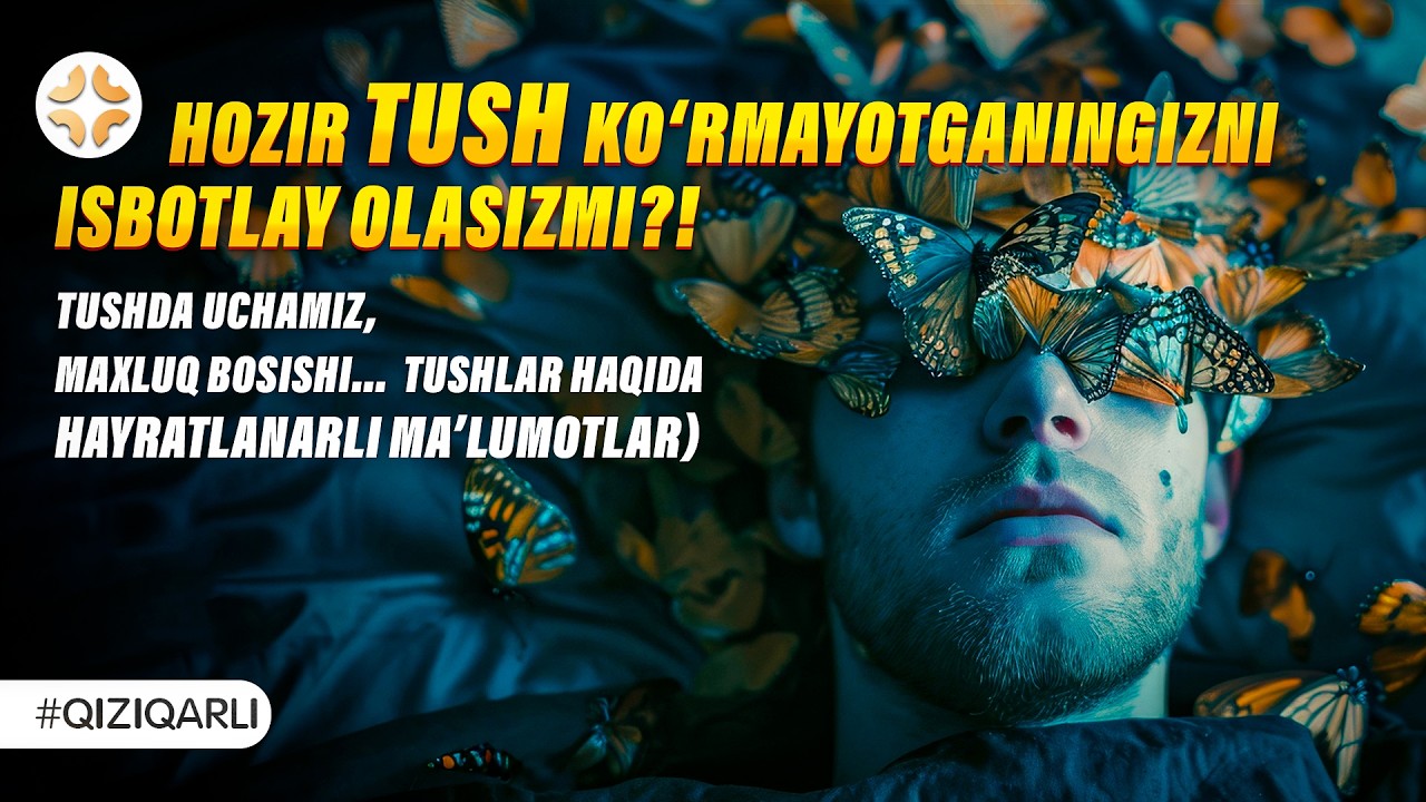 Tushlar Haqida Hayratlanarli Ma'lumotlar 🤫 90% Insonlar Bu Faktlarni Bilishmaydi