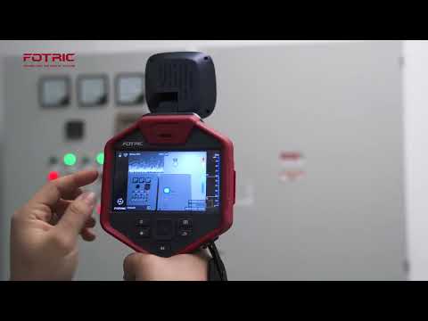 Inspeção de equipamentos elétricos com a FOTRIC V-MiX