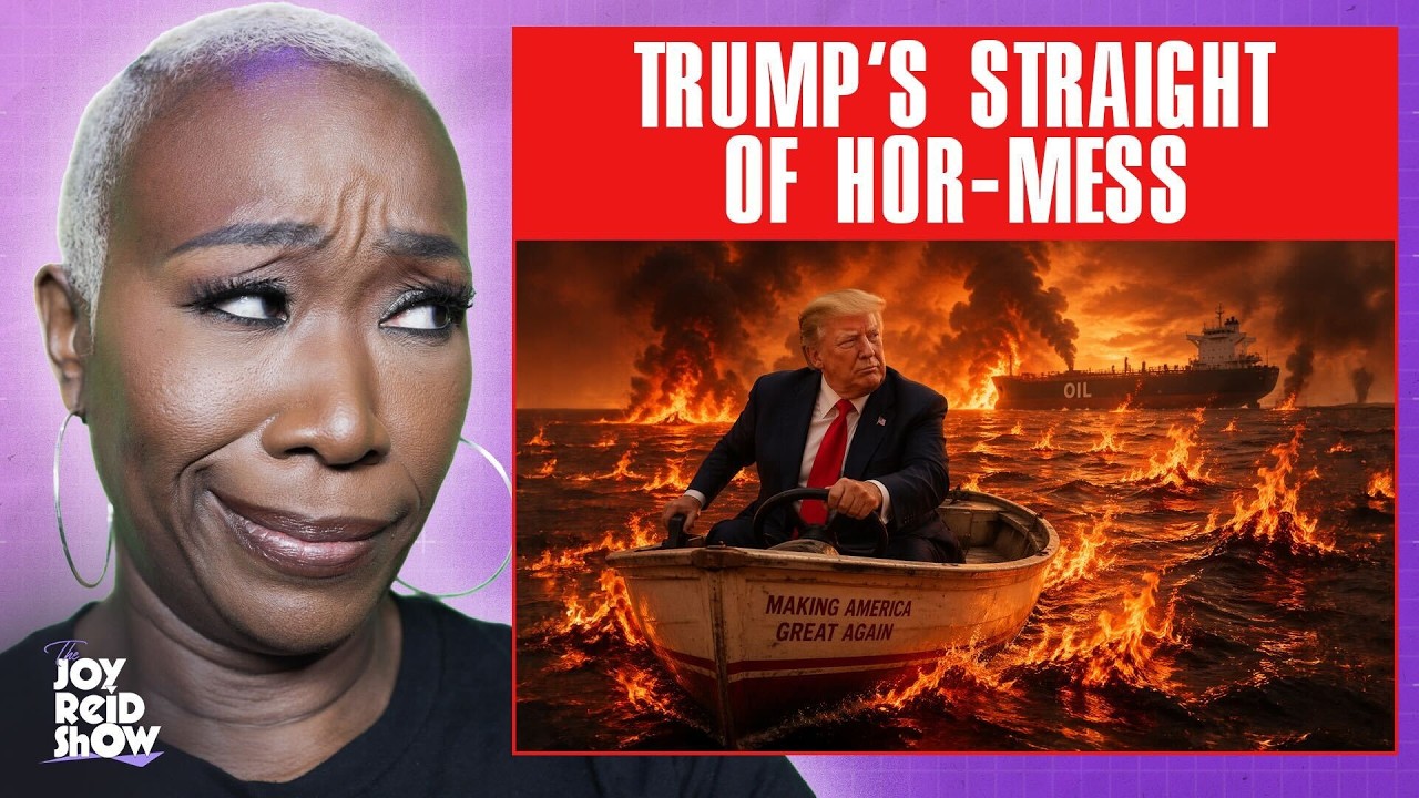 Trump's Straight of Hor-MESS | The Joy Reid Show LIVE!