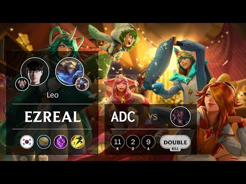 Ezreal ADC vs Lucian - KR Challenger Patch 9.12