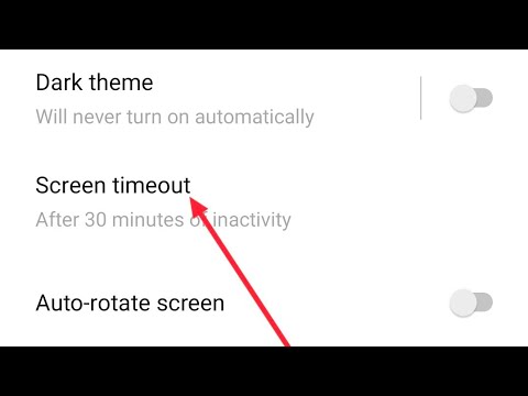 redmi 10 solve screen timeout problem/how to solve screen timeout problem in redmi 10