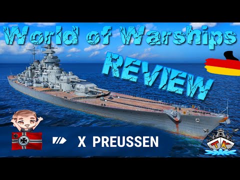 Preussen "Das Deutsche Wunder?!" T10/GER/BB "Review"⚓️ in World of Warships auf Deutsch 🚢