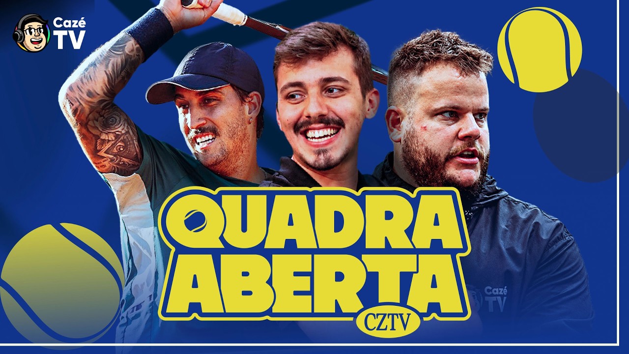 ESTREIA DO PODCAST QUADRA ABERTA! COM TUDO DA RETA FINAL DO ÚLTIMO GRAND SLAM DO ANO
