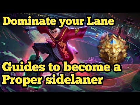 MLBB Sidelane Guide (ft. Chou) || How I play as a Sidelane