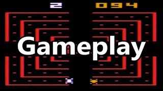 Dodge Em Atari 2600 Gameplay