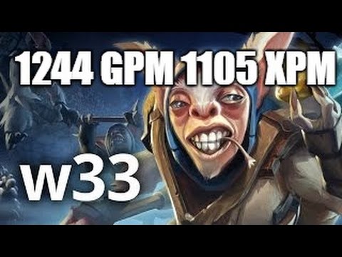 w33  - Meepo ( Patch 6.88 ) – 7800 MMR , DOTA 2