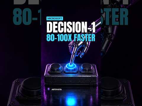 Microsoft-Decision-1 ran 80-100x faster than GPT-5 in an Xbox test