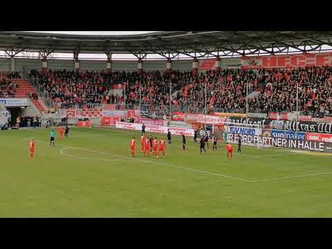 HFC Chemie vs. FC Ingolstadt 04 - 08.03.2020 - Dass 1:1 kurz vor Schluss