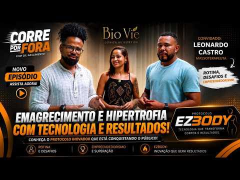 🔥TREINO QUE ESTÁ REVOLUCIONANDO O FITNESS? | Corre Por Fora na Clínica Bio Vie 💪🏽