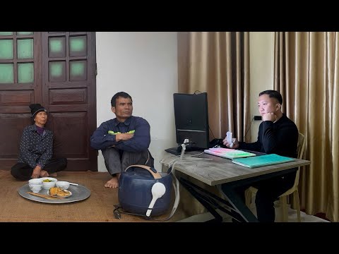 A warm dinner waits for Duong after work… he comes home with a heavy heart