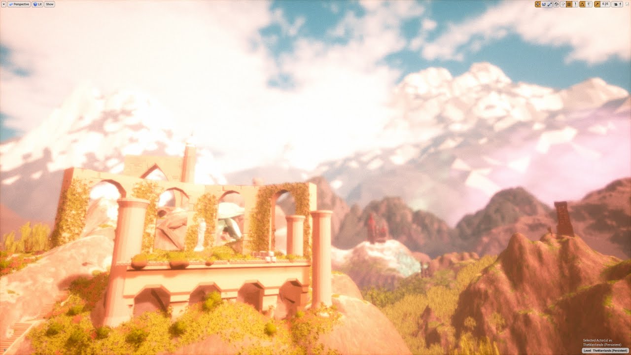 Unreal Engine Casual Stream #09 - Shaping Mountains