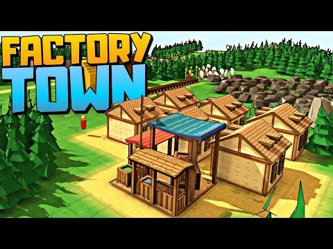 BUILDING OUR OWN AUTOMATED CITY - Autonauts Meets Factorio - Factory Town Gameplay