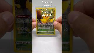 Should I trade it? Or should I grade it? Ep. 7 - Pikachu Crown Zenith