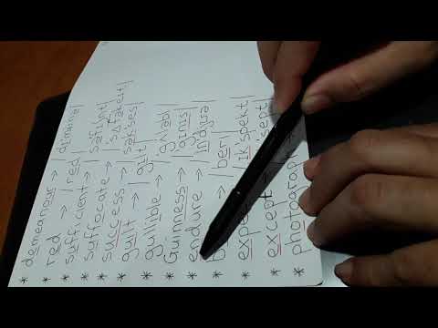 Ameri Shariff - Received Pronunciation in English - Random Words #5