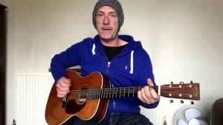 Video thumbnail of "Black - Wonderful life - Guitar lesson by Joe Murphy"