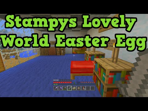 Minecraft Xbox: Stampy's Lovely World Tour - TU19 Easter Egg