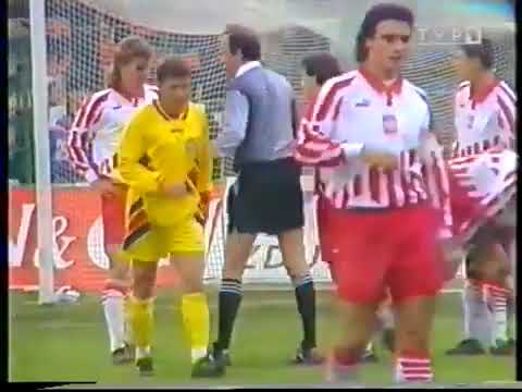 Romania vs Poland (UEFA EURO 1996 Qualifier) @Full match