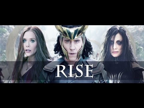 Hela, Loki, Scarlet Witch. (Thor ragnarok)- Rise(State of Mine)