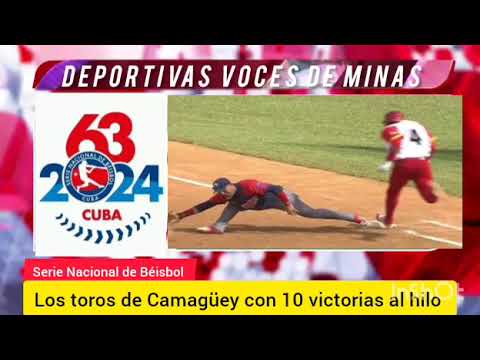 Siguiendo a los Toros de Camagüey. Deportivas Voces de Minas.