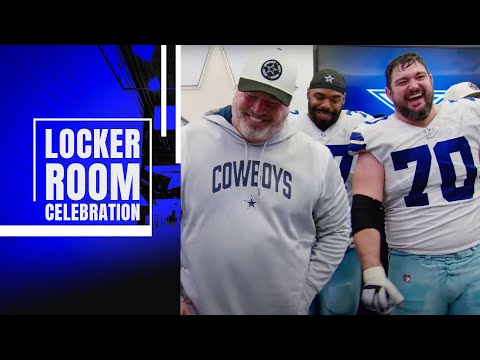 Inside Look: #PHIvsDAL Locker Room Celebration | Dallas Cowboys 2022