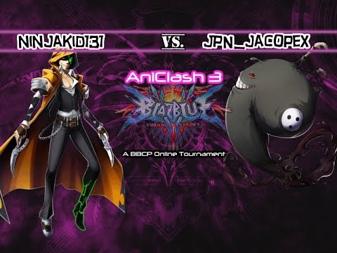 AniClash 3 - BBCP - [L-Bracket] - ninjakid131 (Terumi) vs JPN_JacopeX (Arakune)