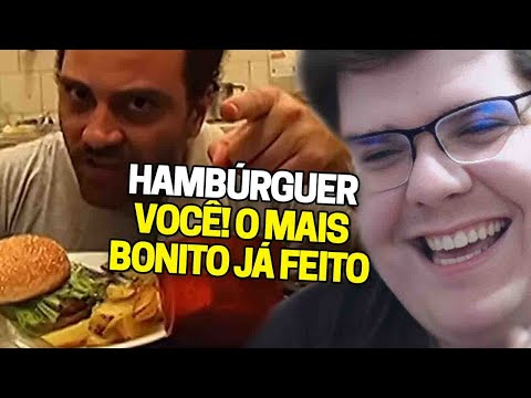 CASIMIRO REAGE: LARICA TOTAL - HAMBÚRGUER CASEIRO | Cortes do Casimito