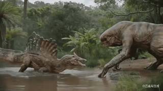 MANOOOOO! VAZOU CENA DELETADA DA BATALHA ENTRE D REX VS SPINOSSAURO! D REX VAI VOLTAR!