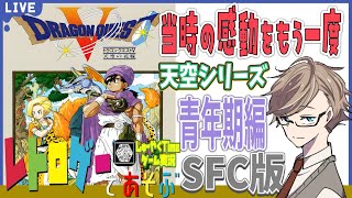 【ドラクエ5 実況】幸せの絶頂から絶望へ…王位継承そして衝撃の石化イベント！青年期編#8【SFC版 ネタバレあり】