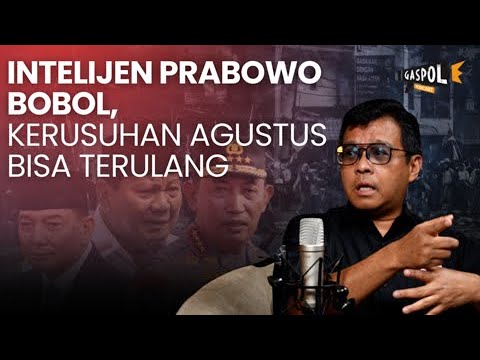Kerusuhan Ganggu Prabowo ke China, Buat Sri Mulyani Diganti | GASPOL Ft Andi Widjajanto