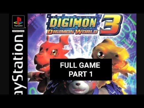 Digimon World 3 Full Game - No Commentary - Part 1
