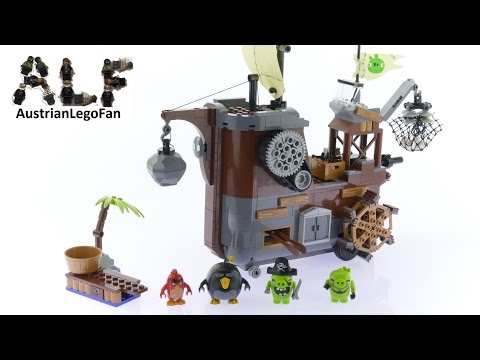 Vidéo LEGO Angry Birds 75825 : Le bateau pirate du cochon