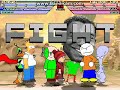 MUGEN Request Team Homero Vs Team Cartoon Guy 4v4 Simul