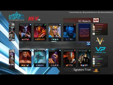 SG Rejects vs Sig.Trust - Game 1 - NYC SEA - Lysander & Lumi