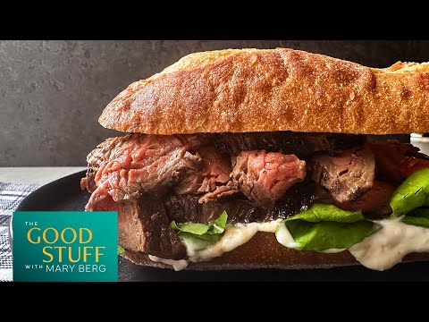 Mary whips up a delicious flank steak for dinner and lunch | The Good Stuff