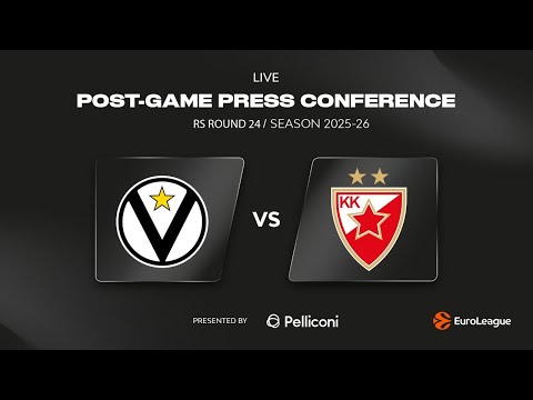 EUROLEAGUE | RS R24 25/26 | VIRTUS BOLOGNA vs CRVENA ZVEZDA MERIDIANBET BELGRADE POSTGAME
