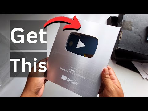 How To Apply Youtube Silver Play Button After 100K Subscribers + Unboxing