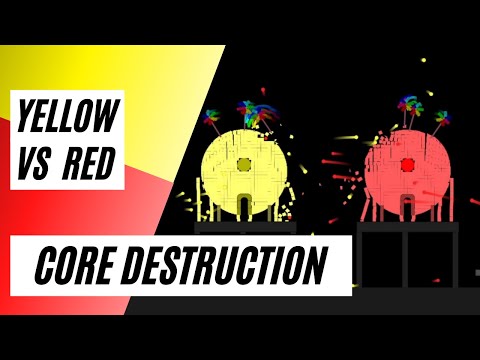 Yellow Vs Red Core Destruction 1