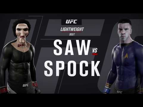 Billy Saw vs. Spock (EA Sports UFC 2) - Crazy UFC 👊🤪