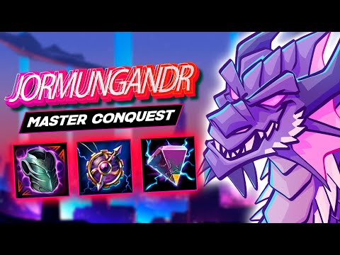 JORMUNGANDR SOLO - TOMA P0LLIT4 AL FINAL - SMITE Master Conquest