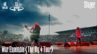 Slayer - War Ensemble (The Big 4 Tour) [5.1 Surround / 4K Remastered]