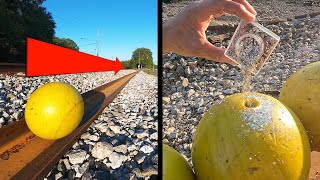 Glitter in the Thumb hole - Newton's Cradle (Bowling Ball edition)