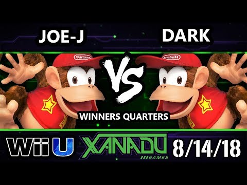 S@X 263 Smash 4 - Joe-J (Diddy) Vs. DaRk (Diddy, Pac-man) - WiiU Winners Quarters