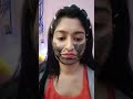 How To Apply Charcoal Peel Off Mask So Satisfying Shorts Youtubeshorts Peeloffmask
