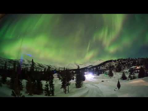 Aurora Boreal Anchorage Alasca 26/02/23