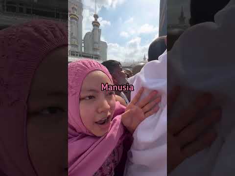Rebutan Batu dari Surga di Rumah Allah! Dapat Pangeran ganteng #shorts Nasya kaila Nazifah
